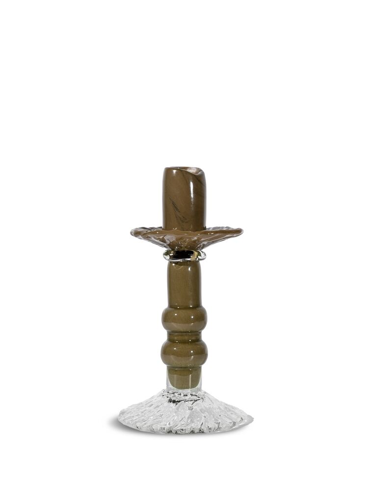 BYON Lara grøn lysestage 22cm